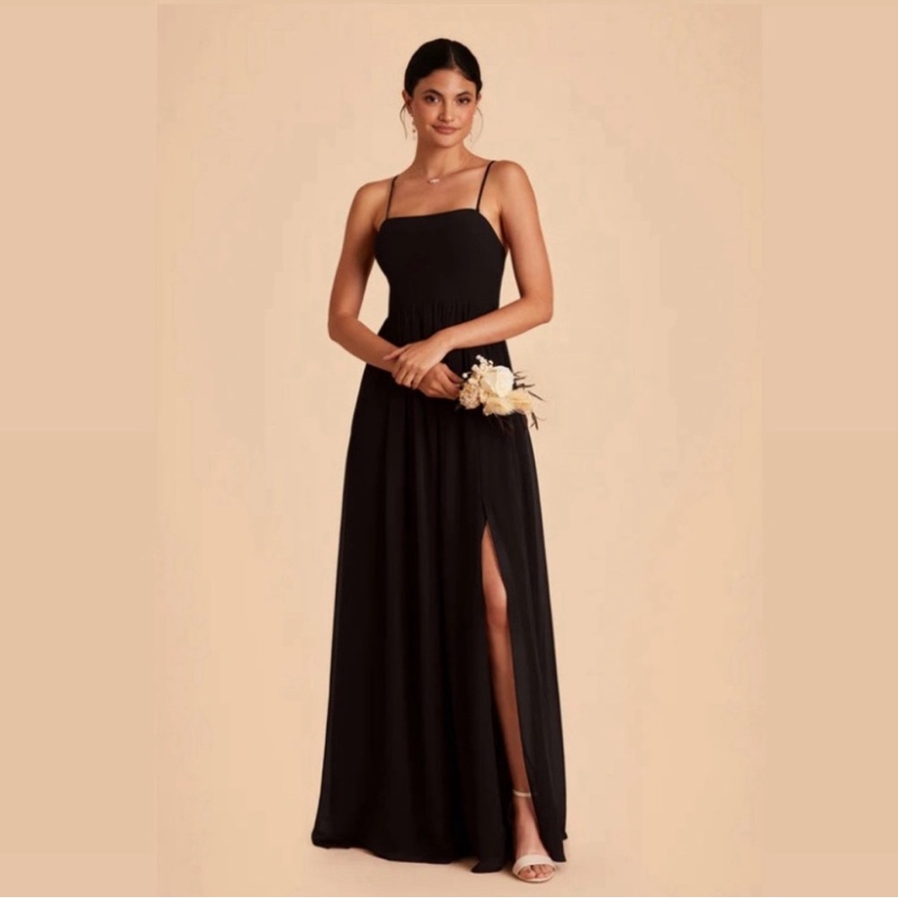Birdy Grey Black Chiffron August Convertible Bridesmaid / Formal Dress
